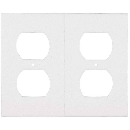 M-D Building Products Sealer Outlet Plate Foam White 87916 10124